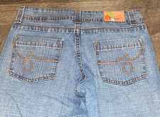 Juniors SZ 9/10 Vintage 90  s Jordache Floral Label Jeans 