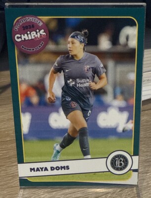 2024 Parkside NWSL Chibis Club MAYA DOMS Green / 11 Rookie - BAY CITY ...