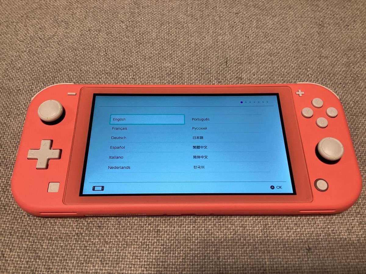 Nintendo Switch Lite Console Color Variations Tested Used Very