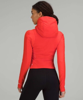 NWT Lululemon Push Your Pace Jacket Solar Orange Size : 2 | eBay