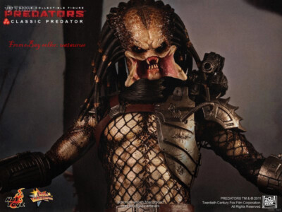 Perfect Hot Toys 1/6 Mms162 Predators Classic Predator In