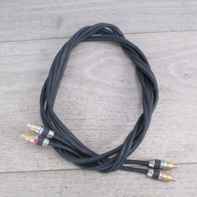 2x Monster Interlink 250  Stereo Audio RCA Interconnect Cable Balanced 6  6 