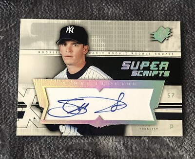 2004 SPX Super Scripts Rookie Autograph Scott Proctor