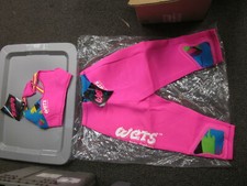 NOS Wets Pink Ladies Woman Size 6 Wet Suit