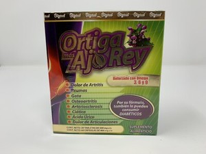 ortiga mas ajo rey with omega 3