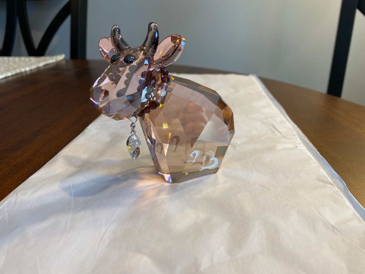 Swarovski Crystal Figurine - Charming Mo, Cow (#1089201) | eBay