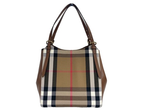 BURBERRY Blue Label Tote Bag Canvas Beige Auth bs13947 | eBay