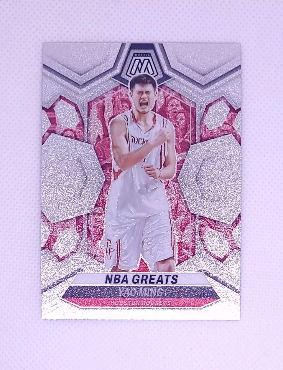 2023-24 Mosaic Yao Ming Glitter #294 Rockets