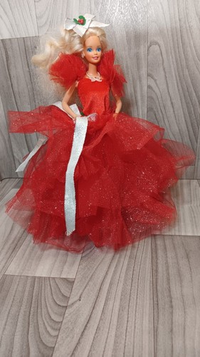 Barbie 1988 First Happy Holidays Special Edition Puppe mit Superstar Schmuck Vintage - Bild 8 von 24