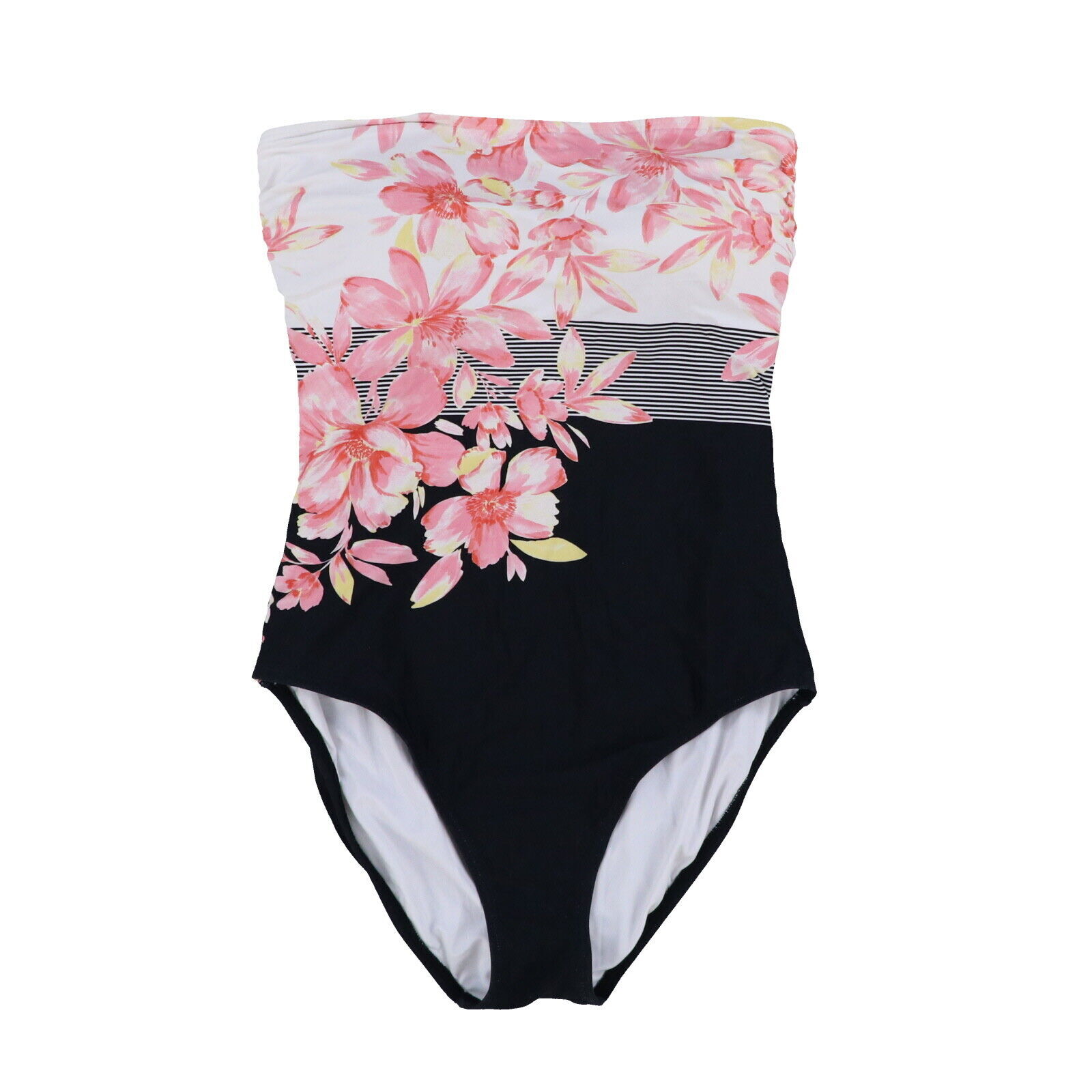 Calvin Klein Women's OnePiece Swimsuit Strapless Swim Bathing Suit 8