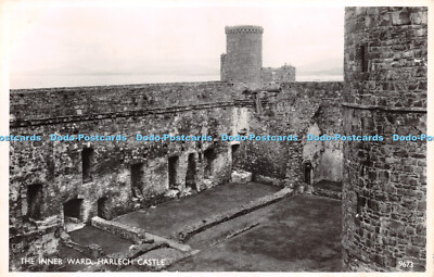 R238181 The Inner Ward Harlech Castle J Salmon Salmon Series Real Photo Sevenoak