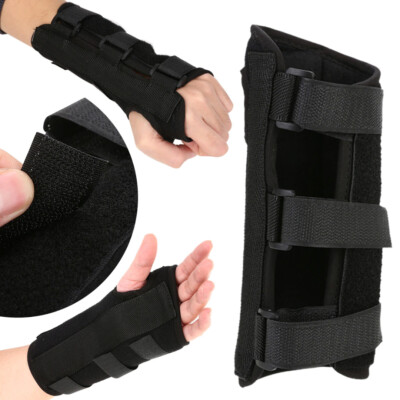 AGPTEK Tutore Notturno Per Tunnel Carpale Con Cuscinetto Memory Foam – Polsiera Per Tendinite, Mano Destra E Sinistra, Taglia XS