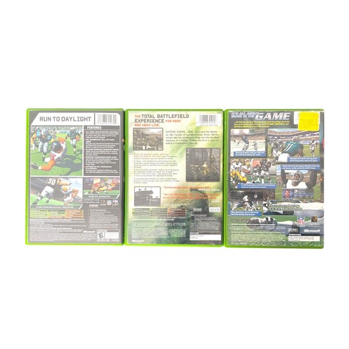 Xbox Game Lot Madden NFL 07 Ghost Recon & NFL Fever 2002 CIB Tested Work - Picture 3 of 3