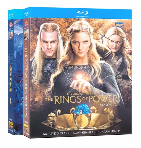 The Lord of the Rings: The Rings of Power Season 1-2     4-Discs