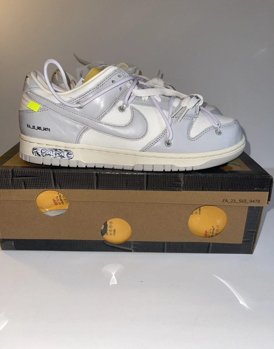 OFF-WHITE × NIKE DUNK LOW 1 OF 50 \