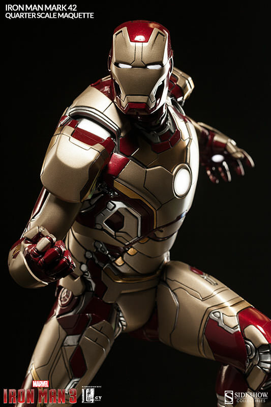 Ironman mk42 Sideshow アイアンマン マーク42 1/4 Sideshow - Marvel Iron Man 3 Mark 42 Maquette Statue (In Stock) | eBay