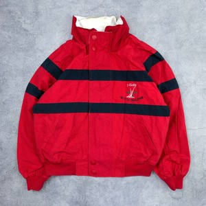 nautica jacket red
