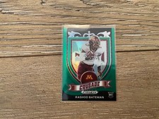 2021 Panini Prizm Draft Picks Football Rashod Bateman Green Crusade Rookie #166