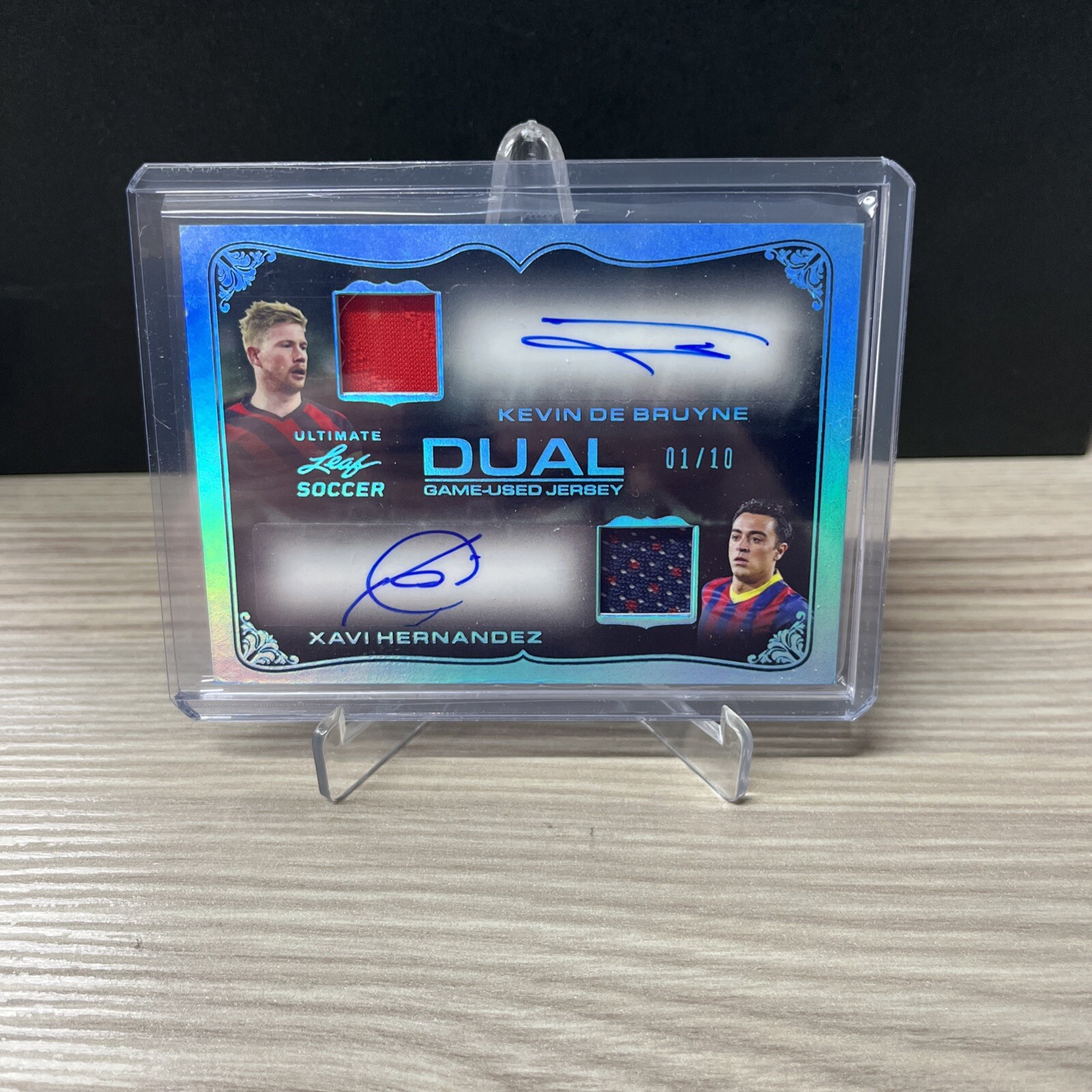 Kevin De Bruyne / Xavi Hernandez Lead Ultimate Dual Auto Patch 1/10