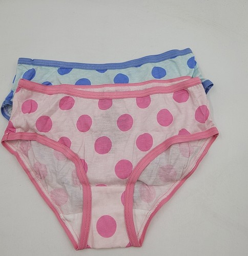 Maidenform Big and Little Dots Hipster Underwear Big Girls 8 Assorted 8-Piece - Picture 2 of 15