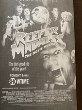 Reefer Madness, Kristen Bell, Christian Campbell, Vintage TV Guide Ad