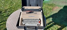 "OLIVETTI - lettera 35"  MACCHINA DA SCRIVERE MADE SPAG - con custodia - VINTAGE