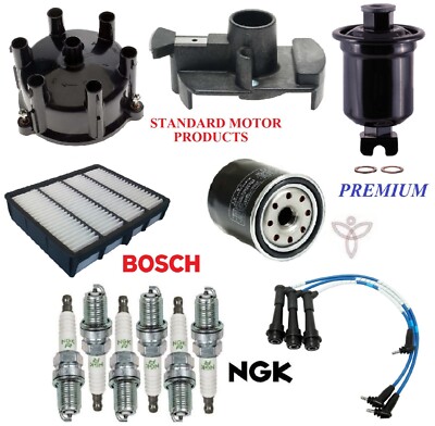 Tune Up Kit Filters Cap Wire Sparks Plug For TOYOTA SUPRA L6 3.0L; NAT