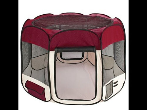 Doggie Dorm Penna Portatile per Cani, Gatti, Taglia Large Adatto fino a 90 Lbs Animali Domestici - Foto 1 di 3