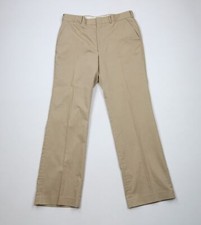Vtg 70s 80s Streetwear Mens 36x32 Distressed Flared Bell Bottoms Chino Pants USA