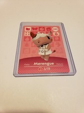 Merengue  285 Animal Crossing Amiibo Card AUTHENTIC Series 3 NEW NEVER SCANNED 