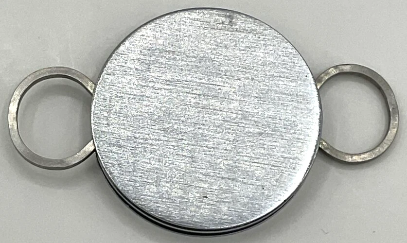 Vintage IBM Application Products Advertising Key Ring Steel Promo Giveaway - Image 2 of 4