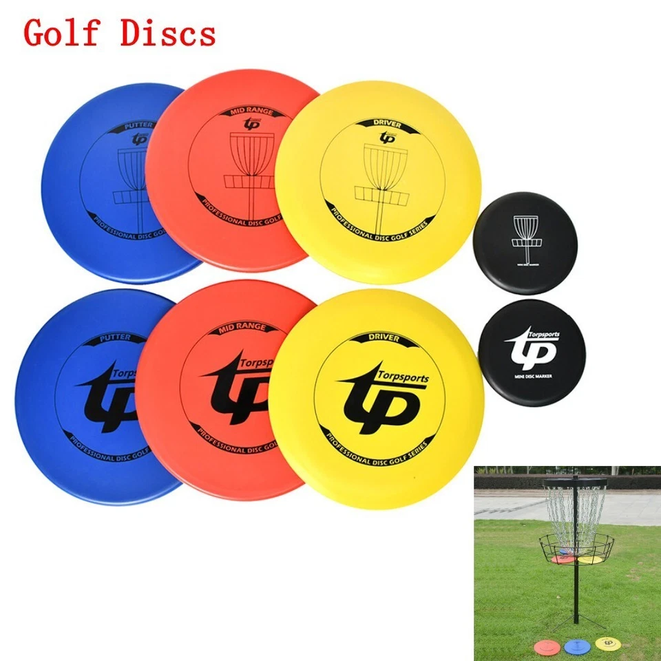 8pcs Disc Golf Sport Flying Disc Saucer Driver, Mid-Range and Putter - image 2 of 4