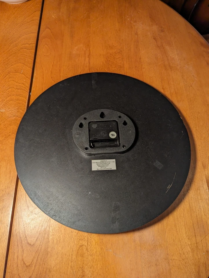 Vandor 99089 Star Wars 13.5" Wood Wall Clock Multicolor UNTESTED jedi sith r2d2 - Image 4 of 4