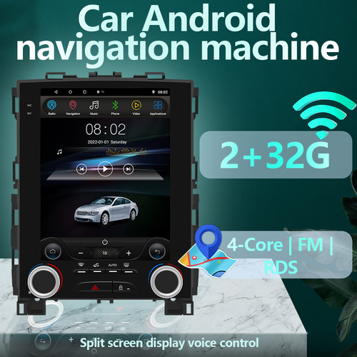 For Renualt Koleos Megane 4 2017-2019 9.7'' Android 13 GPS Stereo CarPlay BT MP5