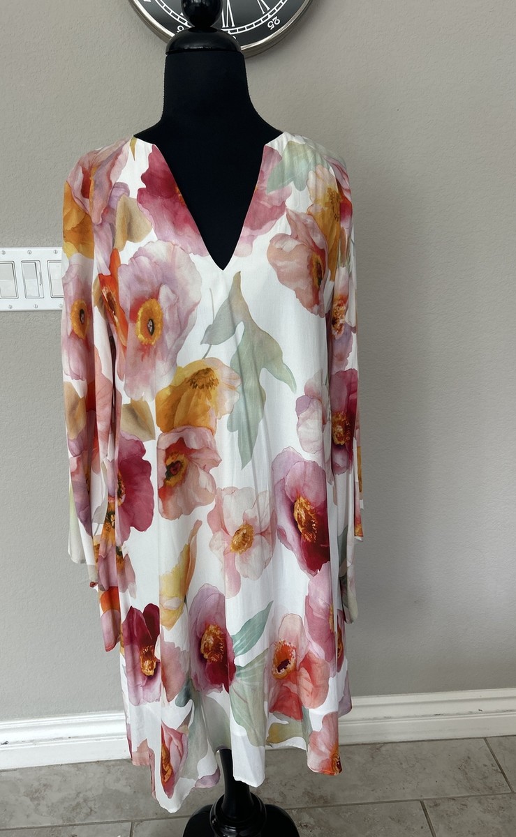 lavender brown shift dress Adley Dress main image 1