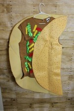 Bodysocks Fancy Dress Adult Taco Costume One Size fits Most NIP