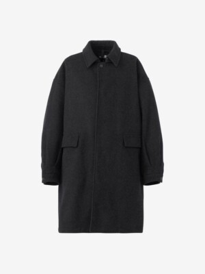 ASK availability First)THE NORTH FACE Compilation Wool Overcoat