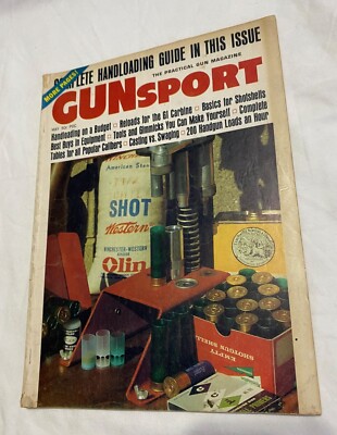 Gunsport magazine May 1965 Lyman Easy Handloader Reforming .30-06 brass