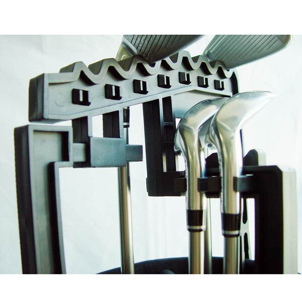 Portable Golf Bag 9 Iron Club Holder Stacker Rack Organizer Accessories