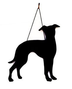 Détails Sur Lévrier Italien Chien Cadeau Unique 12 Fait Main Chien Race En Forme De Tableau Noir Afficher Le Titre Dorigine