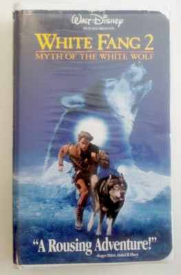 Walt Disney's WHITE FANG 2 Myth Of The White Wolf VHS