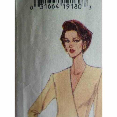 Vogue Sewing Pattern 8976 Misses Dress Top and Skirt UNCUT 1994 Vintage Size8-12 - Picture 4 of 8