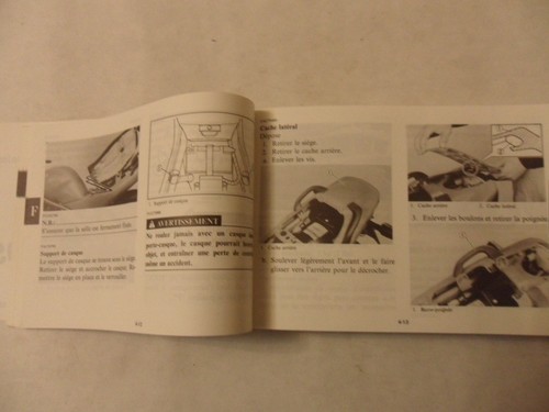 Yamaha XJ600S Owners Manual Riders Handbook - Picture 8 of 8