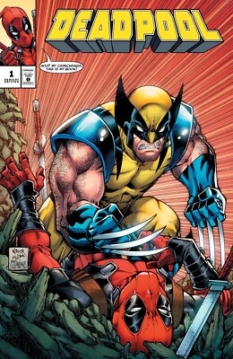 DEADPOOL 1 TODD NAUCK WOLVERINE AMAZING SPIDER-MAN 316 HOMAGE
