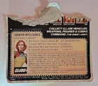 Vintage Gi Joe 1982 SCARLETT Counter Intelligence FILE CARD