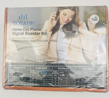 Sosaup Home Cell Phone Signal Booster Kit ATT Single Band 13 model GBV70 NEW 