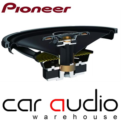 Pioneer TS-A6881F 700 Watts A Pair 6 x 8 inch 4-Way Car Van Door Speakers - Picture 3 of 6
