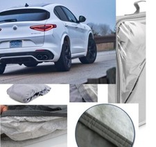 TELO COPRIAUTO TELATO FELPATO PER ALFA ROMEO STELVIO ANNO 2024 IMPERMEABILE ANTI