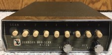 EF Johnson Duo Scan VHF Hi/Lo Band 8 Channel Crystal Controlled Scanner VG 