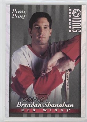 1997-98 Donruss Studio Silver Press Proof /1000 Brendan Shanahan #6 HOF 0f9